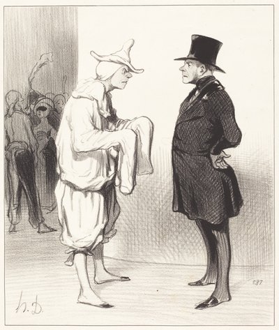 Utspillers gulrot av Honoré Daumier