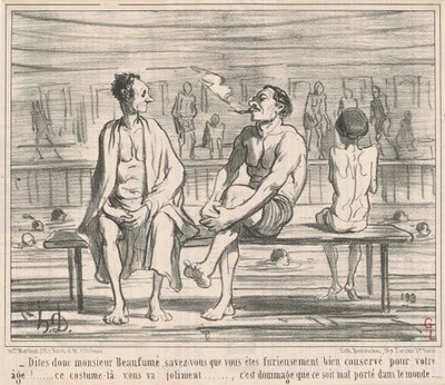 Si, Monsieur Beaufumé... av Honoré Daumier
