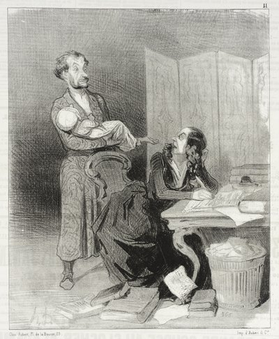 Ta det lenger bort ... det er umulig å arbeide ... av Honoré Daumier