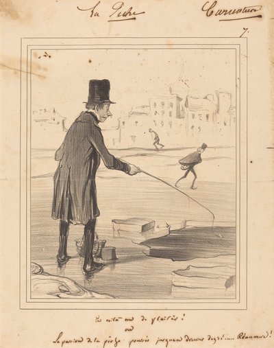 Se, der er en som koser seg! av Honoré Daumier