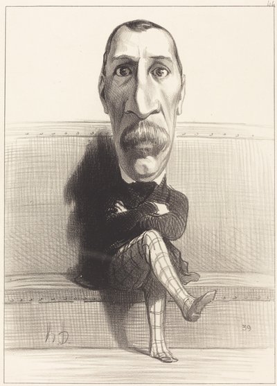 Eus. Isidore Buvignier av Honoré Daumier