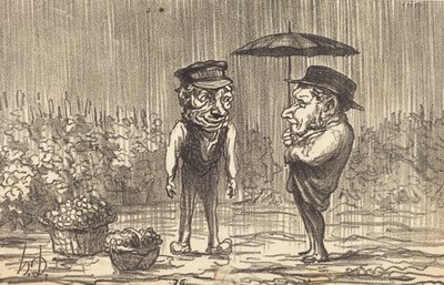 Man skal ikke klage over disse tidene... av Honoré Daumier