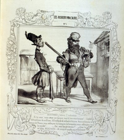 Ideer og legender Philipon av Honoré Daumier