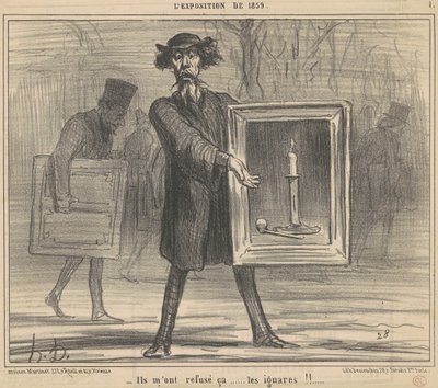 De nektet meg det... av Honoré Daumier