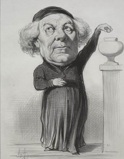 Jean-Jacques Fayet, biskop av Orleans av Honoré Daumier