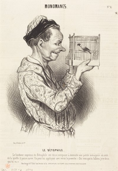 Dyreelskeren av Honoré Daumier