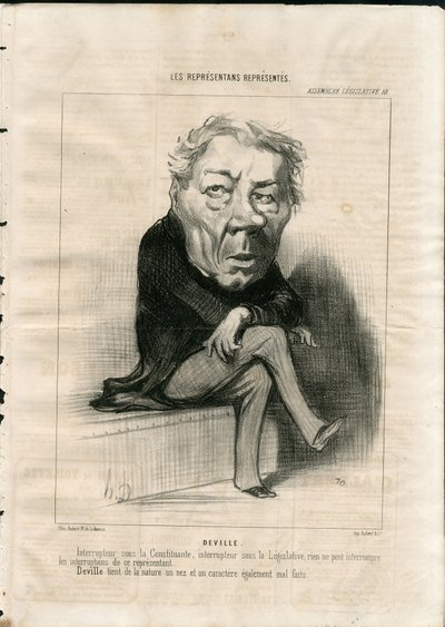 Charivari av Honoré Daumier