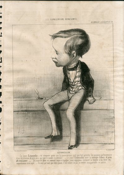 Charivari av Honoré Daumier
