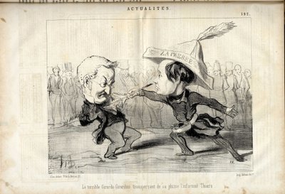 Charivari av Honoré Daumier