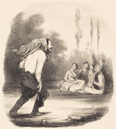 Samfunnets mest joker av Honoré Daumier