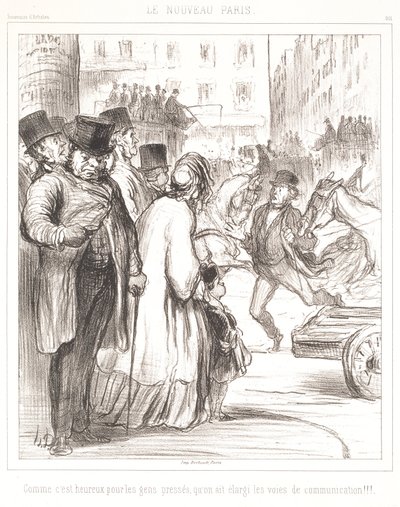 Det nye Paris av Honoré Daumier