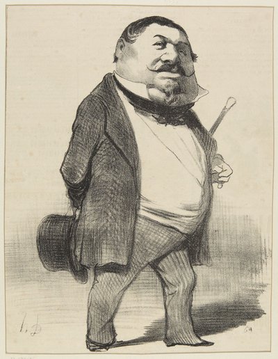 «Lucien Murat» av Honoré Daumier