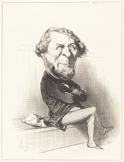 Marie Denis Larabit av Honoré Daumier