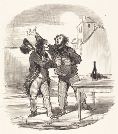 Medlem... av 10. desember som tar... av Honoré Daumier