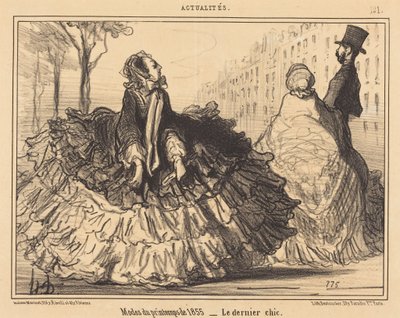 Vårmote fra 1855 av Honoré Daumier