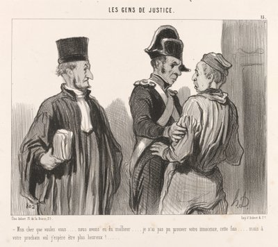 Min kjære hva vil du... av Honoré Daumier