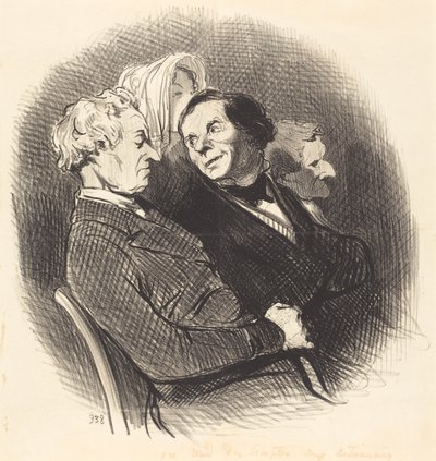 Vi rapporterer til aksjonærene av Honoré Daumier