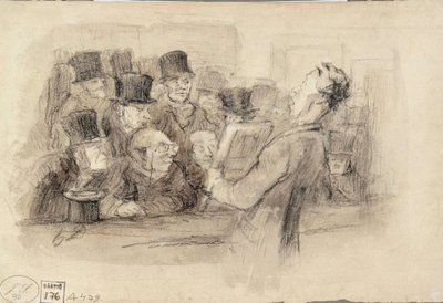 Maleriauksjon av Honoré Daumier