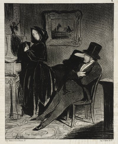 Oftere enn jeg skal føre deg... til ballet... av Honoré Daumier