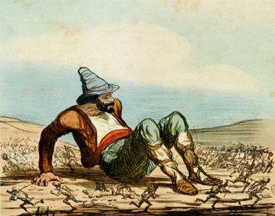 «The Awakening of Italy» av Honoré Daumier