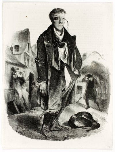 Drunkaren av Honoré Daumier