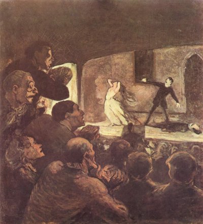 Melodramaet av Honoré Daumier
