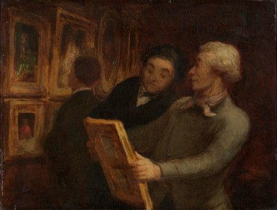 Malerielskere av Honoré Daumier