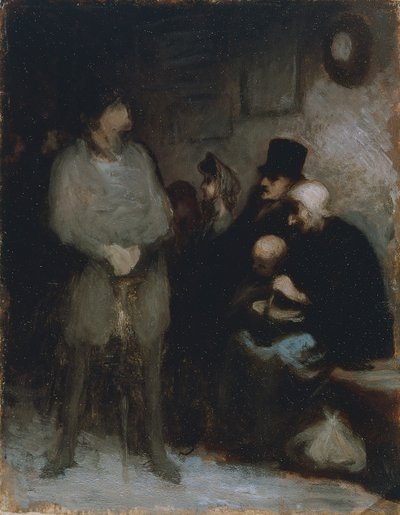 Venterommet av Honoré Daumier