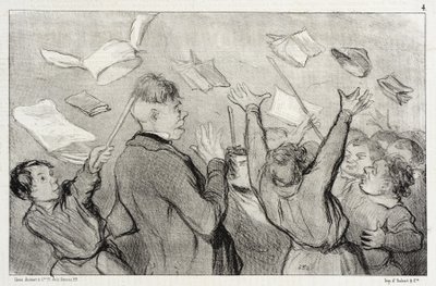 Et opprør av Honoré Daumier