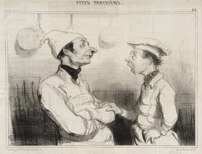 De vet godt hvilken svamp De snakket om... av Honoré Daumier