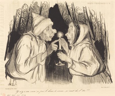 Det finnes ingenting som dette mot forkjølelse... av Honoré Daumier