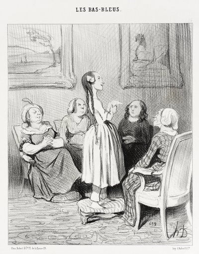 «...selv om de skulle forbanne meg...» av Honoré Daumier