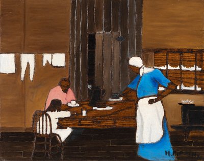 Nattverdstid av Horace Pippin