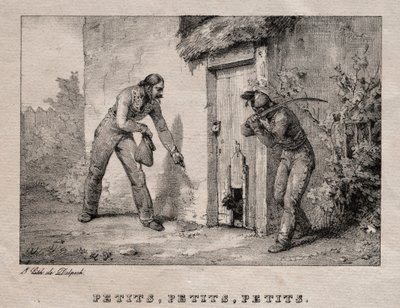 Marauders (Marauders. Small! Small! Small!) av Emile Jean Horace Vernet
