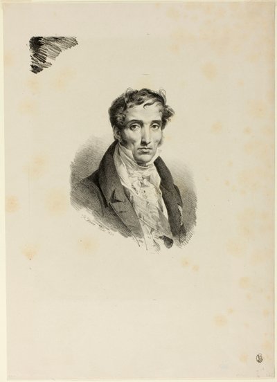 Portrett av Pierre Guerin av Horace Vernet