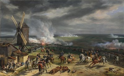 Slaget ved Valmy, 20. september 1792 av Emile Jean Horace Vernet