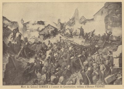 Fangsten av Konstantin, 1837 av Emile Jean Horace Vernet