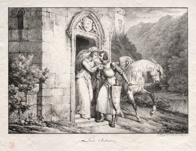 Avskjedene. av Emile Jean Horace Vernet