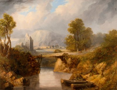 Inverlochy (olje på lerret) av Horatio McCulloch