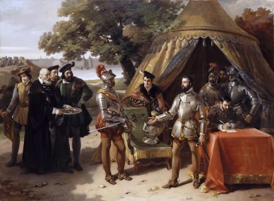 The Siege of Thionville, 23. juni 1558 av Hortense Haudebourt Lescot