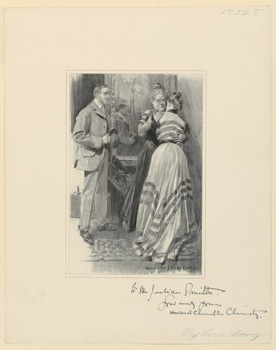 Jeg sto målløs i min forvirring av Howard Chandler Christy
