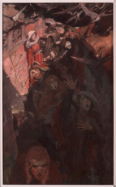 Bringing Fire and Terror to the Rooftree and Bed, fra 