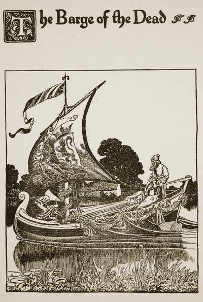 The Barge of the Dead, illustrasjon fra 