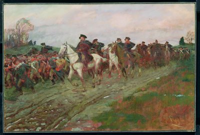 The Retreat through the Jerseys, fra 
