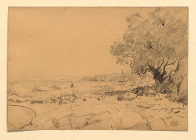 Uten navn. Landskap. av Howard Russell Butler