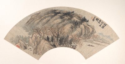 Landskap. av Hu Yuan