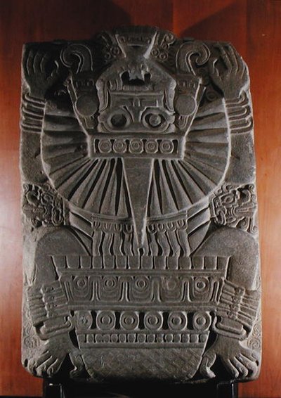 Tlaltecuhtli, postklassisk periode (900-1521) (stein) av Huaxtec Huaxtec