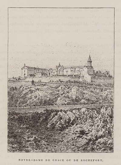 Vår Frue av Nåde eller Rochefort (gravering) av Hubert Clerget