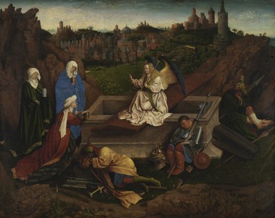 De tre Maria ved graven, ca. 1440 av Hubert Eyck