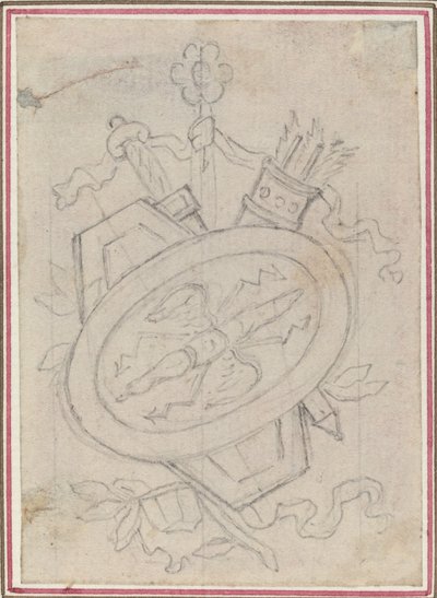 Et dekorativt trofé av Hubert Francois Gravelot